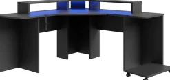 FORTE Gamingtisch »Tezaur« mit RGB-Beleuchtung, Breite 160 cm