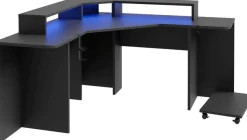 FORTE Gamingtisch »Tezaur« mit RGB-Beleuchtung, Breite 160 cm