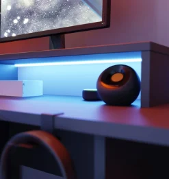 FORTE Gamingtisch »Tezaur« mit RGB-Beleuchtung, Breite 160 cm