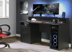 FORTE Gamingtisch »Tezaur« wahlweise mit RGB-Beleuchtung