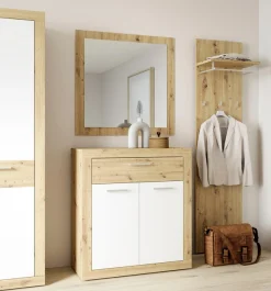FORTE Garderobenspiegel »Baccio« Spiegel, Rahmenoptik, Artisan Eiche,