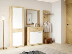 FORTE Garderobenspiegel »Baccio« Spiegel, Rahmenoptik, Artisan Eiche,