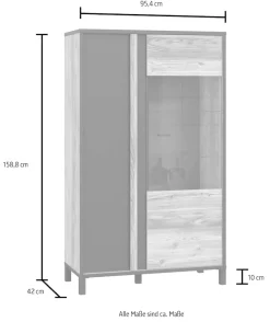 FORTE Highboard »Hayato« Höhe ca. 159 cm