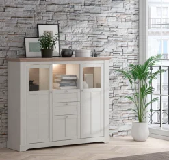 FORTE Highboard »Iloppa« Höhe ca. 136 cm
