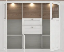 FORTE Highboard »Iloppa« Höhe ca. 136 cm
