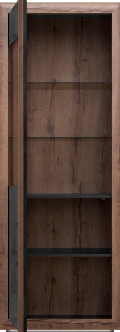 FORTE Highboard »Savona« Höhe 197 cm, inkl. Lichtleiste im Sockel