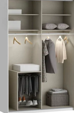 FORTE Inneneinteilung »Lieferumfang: Schuhregal« B/H/T 52/16/50 cm, einfache Montage, Metall