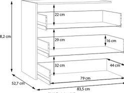 FORTE Inneneinteilung Set,PEFC Zertifiziert