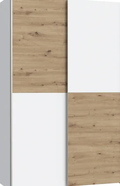 FORTE Kleiderschrank B/H/T ca. 120x190,5x61,2 cm,