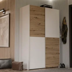 FORTE Kleiderschrank B/H/T ca. 120x190,5x61,2 cm,