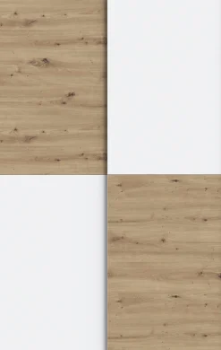 FORTE Kleiderschrank B/H/T ca. 120x190,5x61,2 cm,