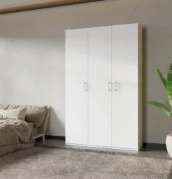 FORTE Kleiderschrank B/H/T 133,2/210,5/42 cm, stehende Montage