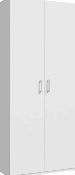 FORTE Kleiderschrank B/H/T 88,9/210,5/42 cm, stehende Montage
