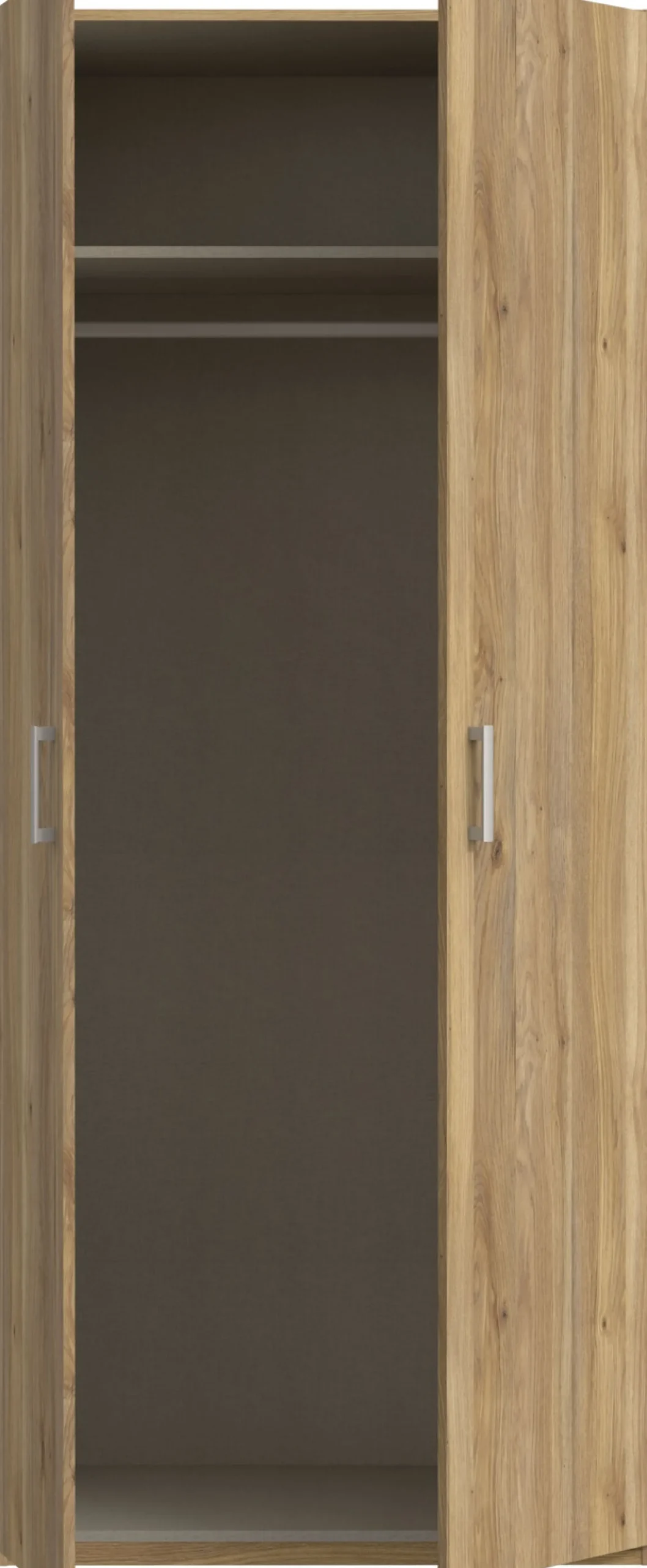 FORTE Kleiderschrank Drehtürenschrank, Stauraum, Zubehör optional bestellbar