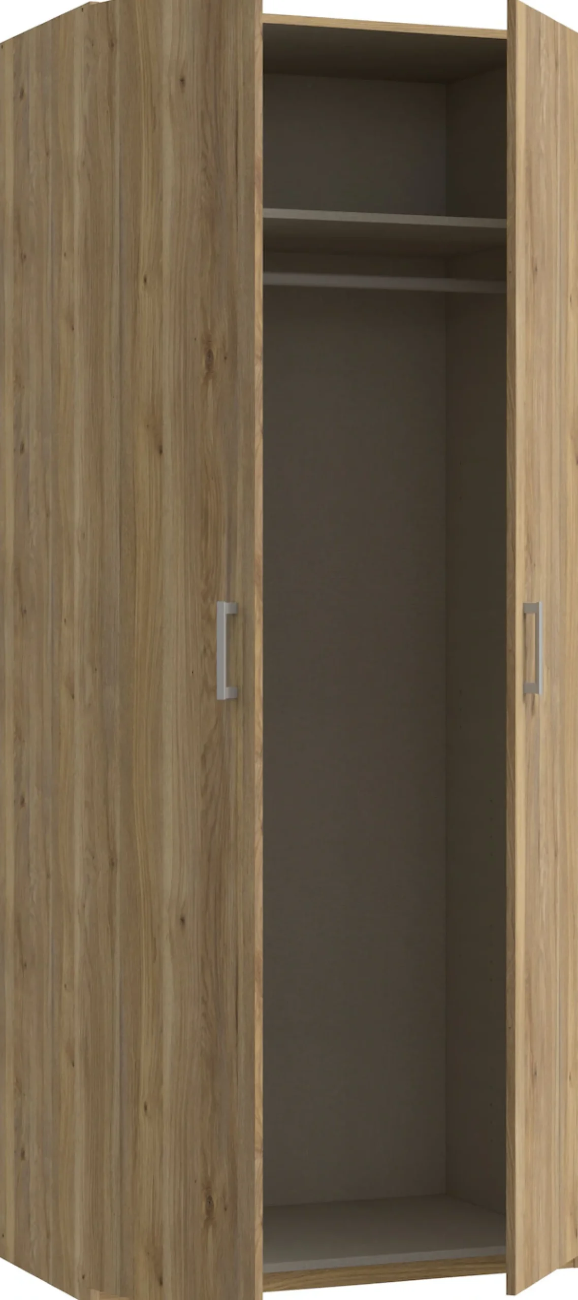 FORTE Kleiderschrank Drehtürenschrank, Stauraum, Zubehör optional bestellbar