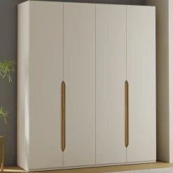 FORTE Kleiderschrank Höhe 2,10 mtr., stehende Montage, Grifflos