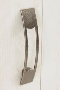 FORTE Kleiderschrank »Kashmir, klassischer Landhausstil, Made in Europe« Maße (B/T/H): 255/63/221 cm,mit Spiegel und dekorativen Fräsungen und Elementen