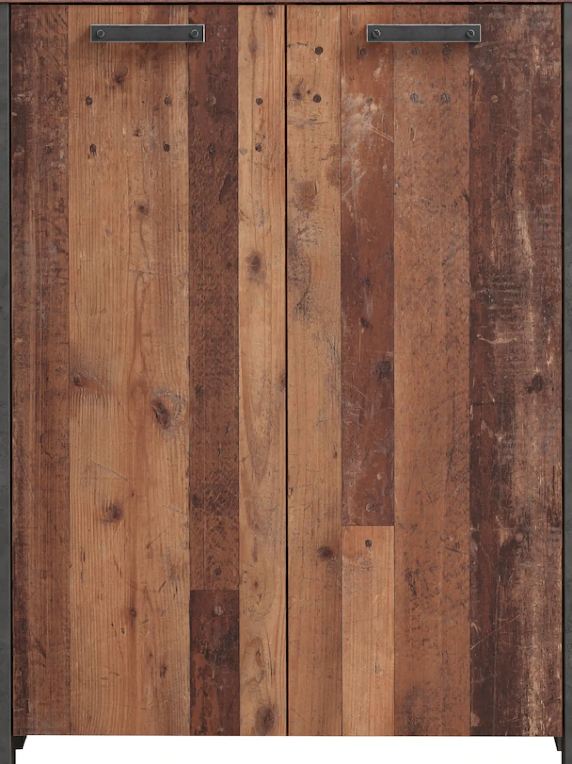 FORTE Kommode »Clif« Aktenschrank im Industriestil, Breite 86 cm x Höhe 115 cm