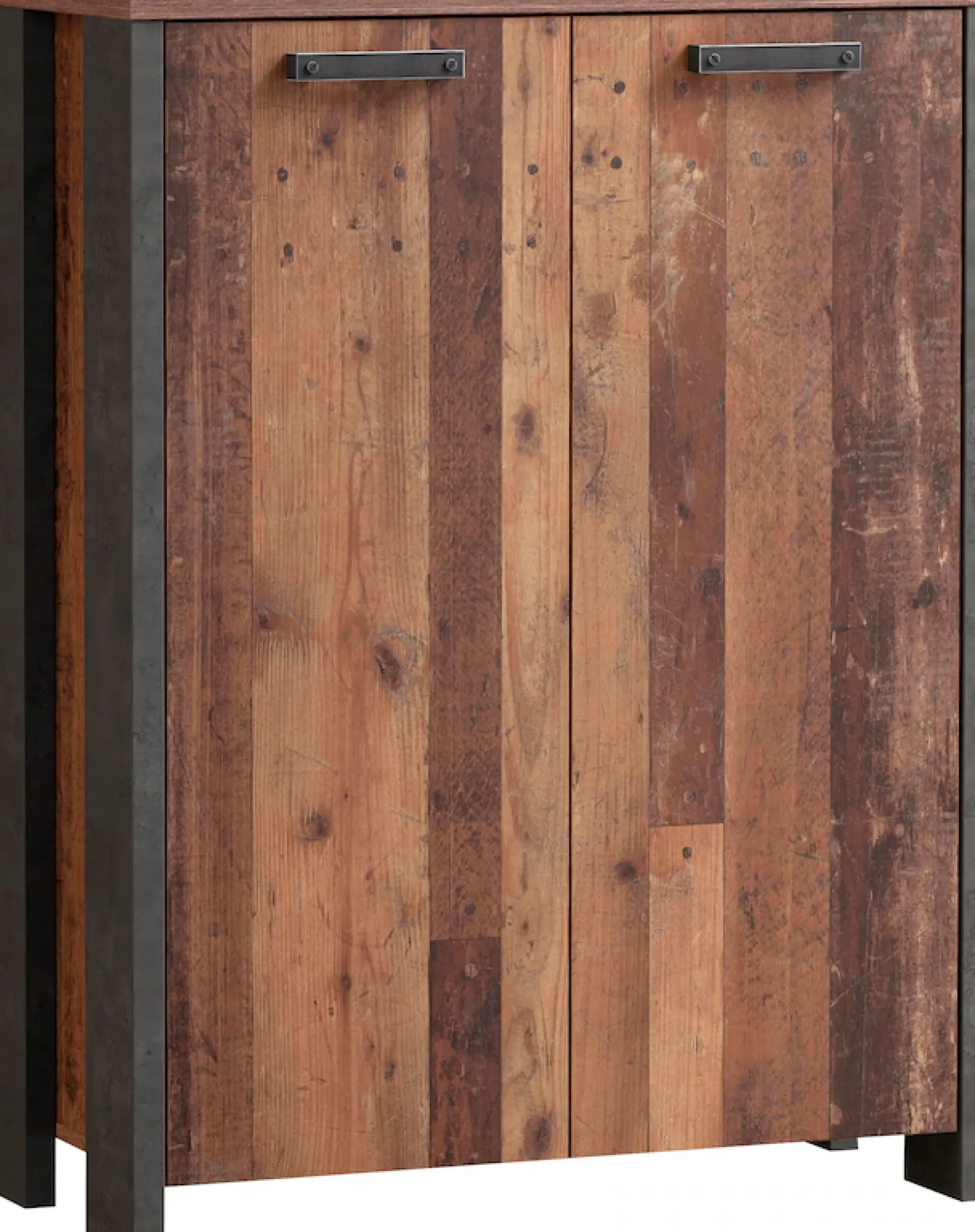 FORTE Kommode »Clif« Aktenschrank im Industriestil, Breite 86 cm x Höhe 115 cm