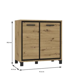 FORTE Kommode »Trondheim« Breite 91 cm
