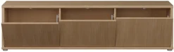 FORTE Lowboard »Alice Springs, TV-Board, viel Stauraum, große Türen zum Aufklappen« B/H/T 154,2/41,5/34,9 cm Klapptüren