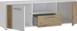 FORTE Lowboard »Cardigan TV-Board, TV-Schrank« TV-Board, 2 farbig, Stauraum Kabelführung
