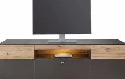 FORTE Lowboard »Como« TV-Board, LED Beleuchtung , Soft Close, Stauraum, 209,8/59,3/52 cm