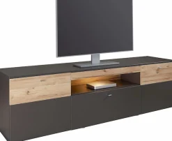 FORTE Lowboard »Como« TV-Board, LED Beleuchtung , Soft Close, Stauraum, 209,8/59,3/52 cm