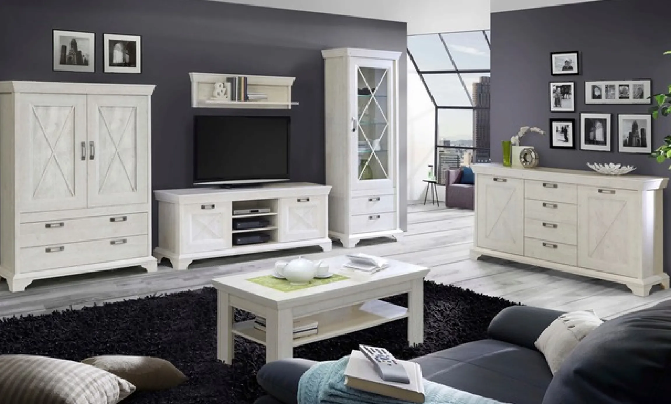 FORTE Lowboard »KashmirTV-Board, TV-Schrank« Breite 147 cm