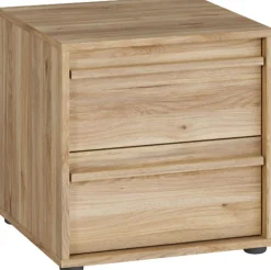 FORTE Nachtkommode »Viel Stauraum, 2 Schubkästen« B/H/T 43,4/43,3/41,7 cm; Schubkästen mit Vollauszug
