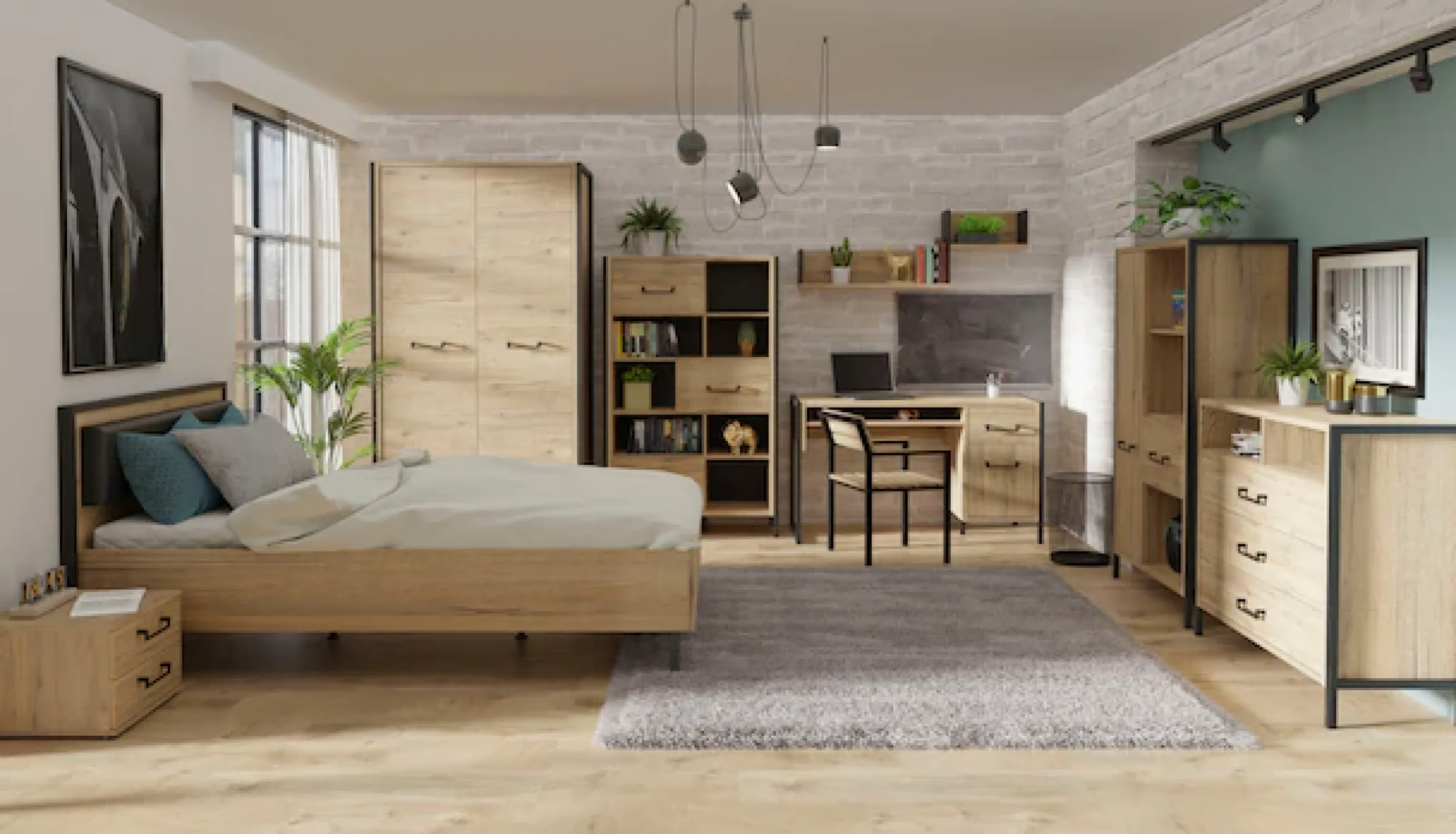 FORTE Nachtschrank