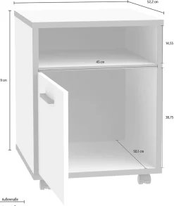 FORTE Rollcontainer »Keflav« Breite 49,8 cm