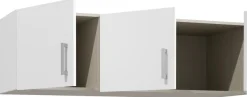 FORTE Schrankaufsatz Schrankaufsatz, Stauraum,3 Türen,Raumnutzung