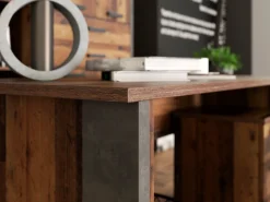 FORTE Schreibtisch »Clif« Computertisch im Industriedesign, in 2 Breiten erhältlich