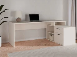FORTE Schreibtisch »Eckschreibtisch Tezaur« mit viel Stauraum, B/H/T 200/75,7/121,8 cm