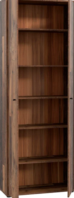 FORTE Schuhschrank »Tempra, Mehrzweckschrank, 2 Türen, Einlegeböden, Höhe 197,5 cm« Breite 73,7 cm