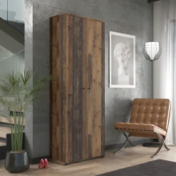 FORTE Schuhschrank »Tempra, Mehrzweckschrank, 2 Türen, Einlegeböden, Höhe 197,5 cm« Breite 73,7 cm