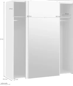 FORTE Schwebetürenschrank »