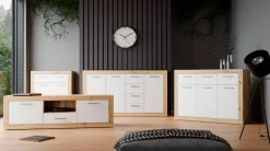 FORTE Sideboard »Baccio« Breite 153 cm, Höhe 92 cm, 3 Türen und 4 Schubkästen