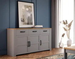 FORTE Sideboard »Bohol, Sideboard, Soft-Close, Stauraum« Breite 166 cm