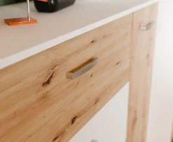 FORTE Sideboard »Culgoa« Sideboard, 3 Schubkästen, 1 Türe viel Staraum pflegeleichtes Dekor