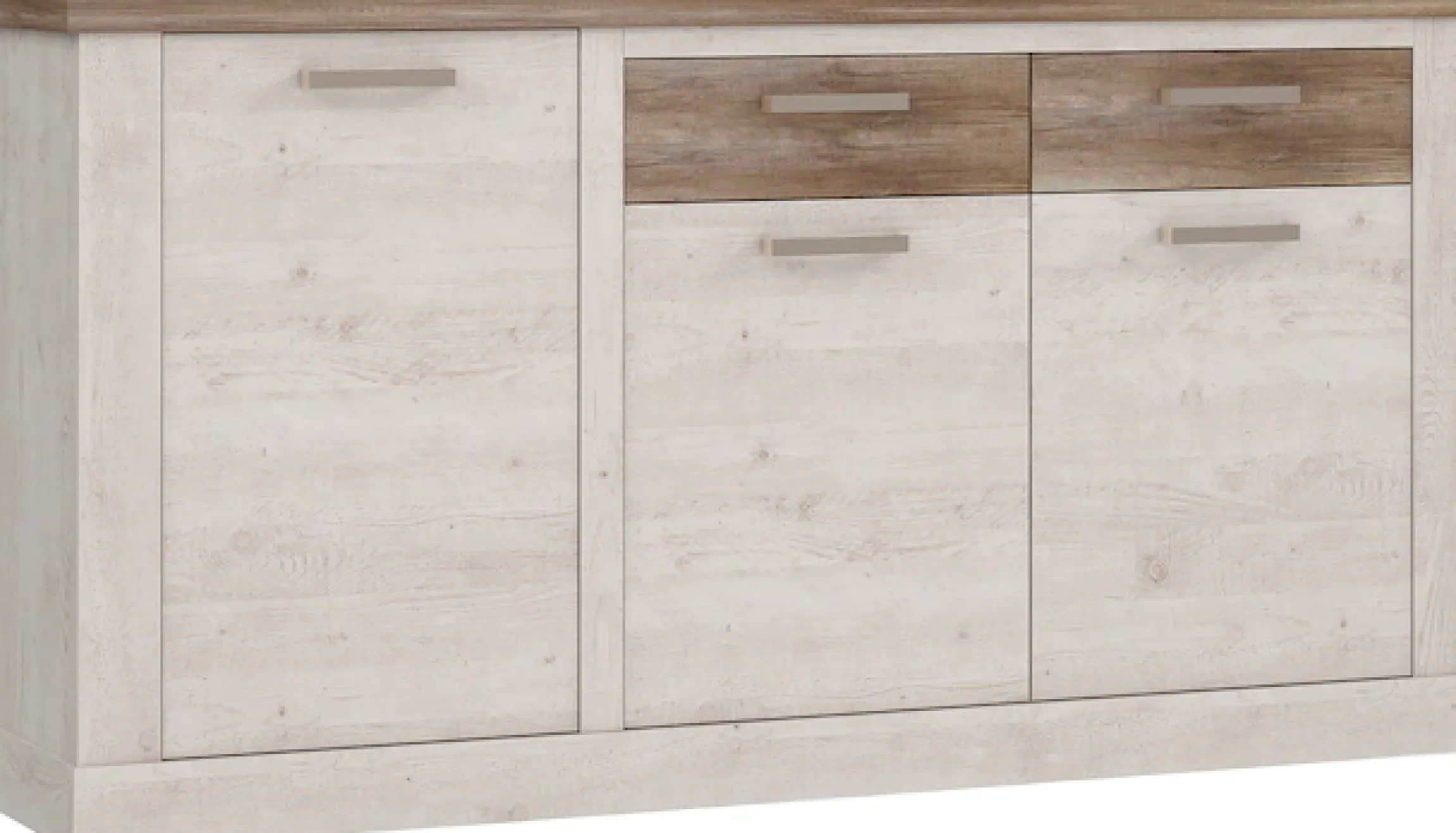 FORTE Sideboard »Duro« mit Türen und Schubladen, im Landhausstil, Breite 172,2 cm