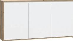 FORTE Sideboard »Kommode groß Breite ca 152 cm« B/H/T 152,3/78,5/42 cm,grifflose Front, viel Stauraum,