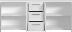 FORTE Sideboard »Sideboard, 180 cm Breit , 3 Schubkästen, viel Platz«