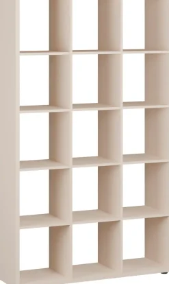 FORTE Standregal »Mauro, Raumteiler, sorgt für Stil und Ordnung« B/H/T ca: 107/176/ 32cm,5 Fächer, Jedes Fach ist bis zu 5 kg belastbar, Fachgröße 33x33cm