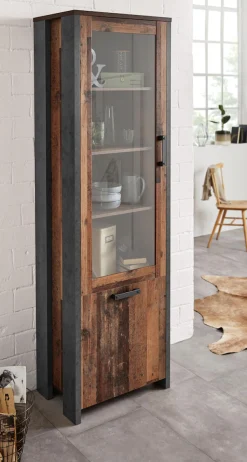 FORTE Vitrine »Clif« Höhe 204 cm