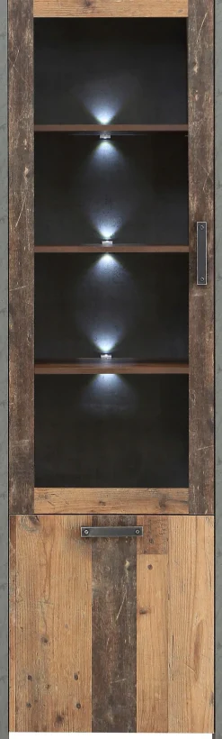 FORTE Vitrine »Clif« Höhe 204 cm