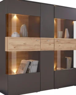 FORTE Vitrine »Como« Breite 152 cm, inkl. Beleuchtung