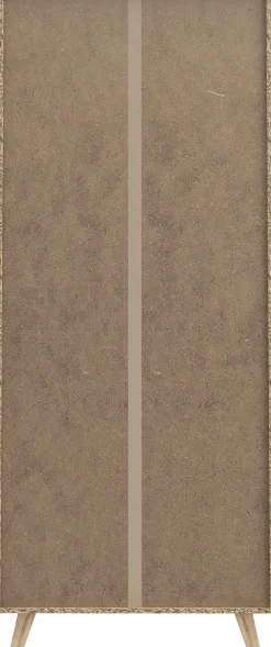 FORTE Wandregal »Vankka Regal 2 Schubkästen« B/H/T 84,7/201,5/41,7 cm,Regal, Holzfüße, Einlegeböden variabel , 2 Schubkästen