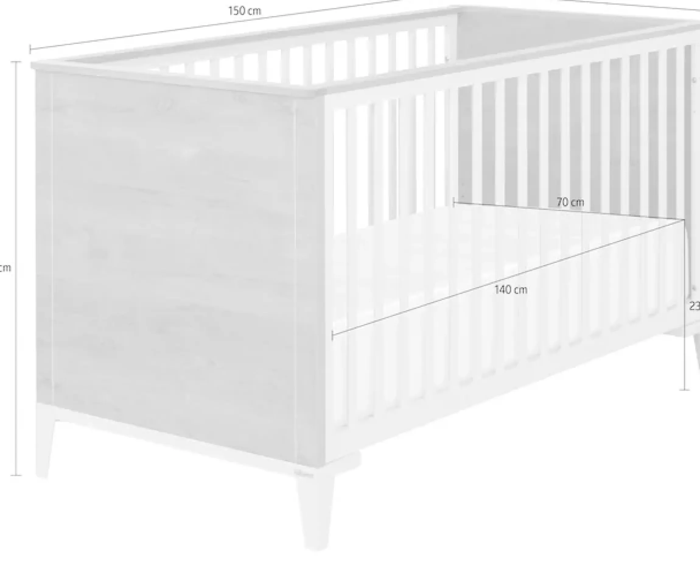 Galipette Babybett »MARCEL«